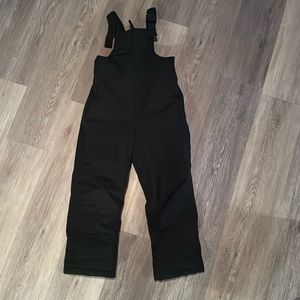 Like New Unisex Black Snow Pants Overalls